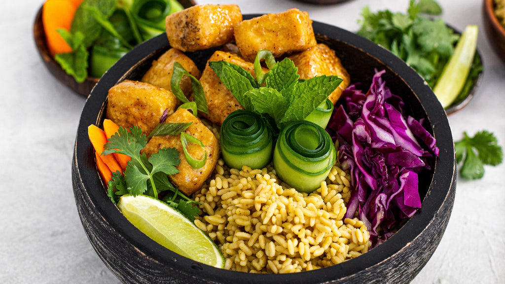 Vietnamese-Inspired Tofu Bowl