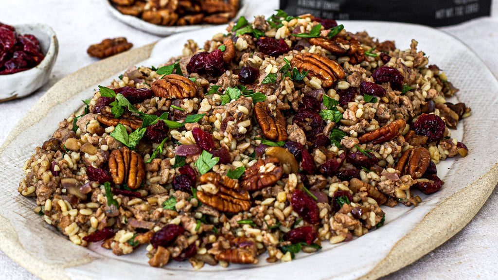 Stuffing with Cranberries & Pecans