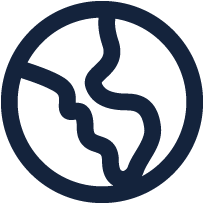 Earth icon logo